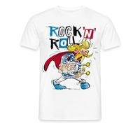 Astérix & Obélix Rock'n'Roll Assurancetourix Rock Band T Shirt Homme