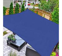ASTEROUTDOOR Voile d'ombrage rectangulaire 40,6 x 6 m, Anti-UV pour terrasse, Jardin, pelouse, activités de Plein air, Bleu