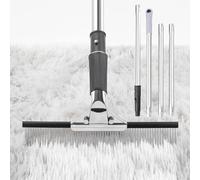 Astfys Grand râteau à moquette, rend les tapis moelleux à nouveau, nettoie les cheveux, laisse le tapis restaurer la douceur