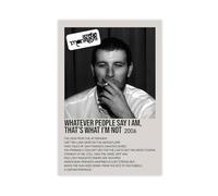 ASTGUBHU Poster sur toile Arctic Monkeys Whatever People Say I Am, That's What I'm Not - Décoration pour chambre à coucher, bureau, chambre - Cadeau 20 x 30 cm