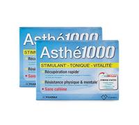 ASTHE 1000 | Formule Énergisante Sans Caféine | Augmentez Rapidement Votre Vitalité | Cannelle & Rhodiola | Complément Alimentaire Bien-Être en Sachets | Boite de 10 Sachets - 3C PHARMA