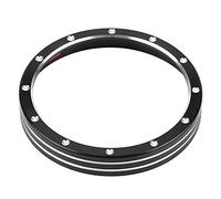 Astibym Bague de Garniture de Compteur de Vitesse de Moto 97mm Couvercle | Alliage D'aluminium, Ajustement 97 Mm, 883 1200, 1 Pièce, Lunette de Jauge, Installation Facile, Aucune Modification, Bague