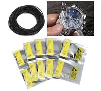 Astibym Joint Torique en Caoutchouc, Joint Flexible de 0,7 Mm (0,7 le | Durable, paquet de 500 pièces, outil de réparation de montre, résistant à l\'eau