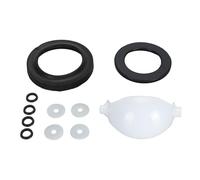 Astibym Kit de Joint de Boule de Déchets de Toilettes pour Camping-car, | Caoutchouc ABS, Contrôle des Fuites pour Camping-car, Support de Rétention D'eau, Pièce de Rechange, Compatible Magic Style