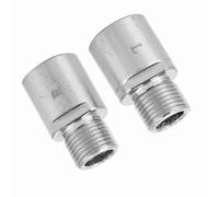 Astibym Rallonge de Pédale de Vélo, Jeu d'entretoises en Acier de 17 Mm | Construction en acier durable, installation facile, évite la tension du genou