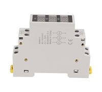 Astibym Voltmètre AC 80-500 V, Haute Précision 1% | Affichage numérique, Matériau ABS durable, Conception compacte, Idéal pour les tests de machines, Se monte sur rail DIN
