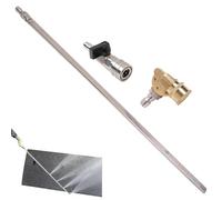 Asticle De Nettoyage Radiateurs | Outil De Nettoyage Haute Pression Pour Arroseurs,Accessoires de Lave-pression pour Réservoir Gouttière Voiture Verre Usage Ménage Camion Jardin Patio et Maison