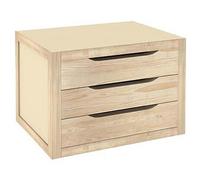 astigarraga bloc 3 tiroirs bois 29.5x38x30cm blna30