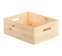 - Caisse en bois de rangement 40 x 30 x 14 cm
