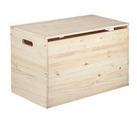 Coffre de rangement - 80 x 40 x 50 cm - pin massif