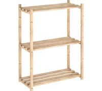 Etagère 3 tablettes à lattes - pin massif - ASTIGARRAGA