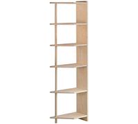 ASTIGARRAGA Etagère d'angle en pin Brut Gala 6 tablettes