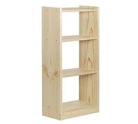 Astigarraga Librería Gala 4 baldas de 49,6 cm Pino Macizo