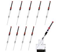 ASTIMESA Seringue de remplissage d'encre pour stylo plume avec pointes métalliques, seringue émoussée amovible, outil de seringue de remplissage d'encre à ressort élastique, recharge et conversion de