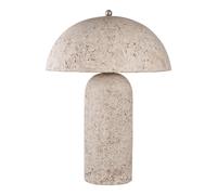 ASTLEY - Lampe à poser organique beige Beige