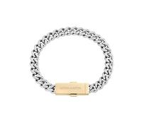 ASTON MARTIN AML ICON UCD Bracelet pour homme en acier inoxydable avec fermoir boîte, M, Acier inoxydable, Pas de gemme