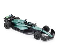 Aston Martin AMR24 F1 - Modèle de voiture moulée sous pression à l'échelle 1:24 - Saison 2024 | Fernando Alonso #14 Édition Collectors détaillée | Produit sous licence officielle