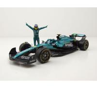 Aston Martin AMR25 #14 Voiture de Formule 1 2025 Alonso Figurine 1:24 Bburago