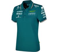 Aston Martin Cognizant F1 2023 Polo pour femme, vert, Taille S