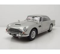 Aston Martin DB5 1964 Argent Modèle Voiture Sport 1:18 Solido Die-Cast