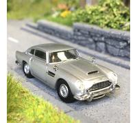 Aston Martin DB5 coupé, gris argent "James Bond" - BREKINA 15225 - HO 1/87