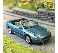 Aston Martin DB7, volante, bleu métallisé, 1994 - PCX 871601 - HO 1/87