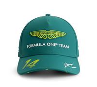 Aston Martin F1 2025 Casquette Équipe Alonso Enfant Vert - Taille Unique