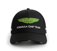 Aston Martin F1 2025 Casquette Équipe Noir - Taille Unique