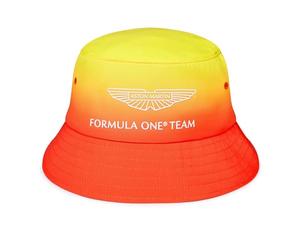 Aston Martin F1 - Chapeau Bob Édition Spéciale Barcelone 2024 - Unisexe - Dégradé - Taille Unique Adulte