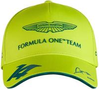 Aston Martin F1 Fernando Alonso Équipe Conducteur Baseball CAP Lime Vert Adultes