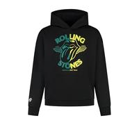 Aston Martin F1 Homme Sweat à Capuche Rolling Stones Noir - Taille: L