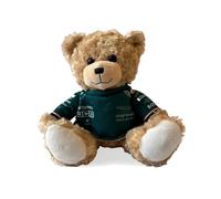 Aston Martin F1, Supporters Team Bear, Doux et câlin, Excellent Accessoire pour Tout Fan de F1, 28 cm Assis, Marchandise Officielle
