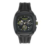 Aston Martin, Homme, Accessoires, Noir, Taille: ONE Size OVR Silicone Strap Watch