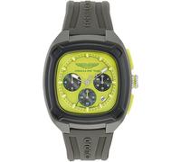Aston Martin Men's Amr Over Quartz Analogue Watch Jaune/Gris 44mm Male