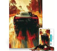 Aston Martin Puzzle de 1000 pièces pour adolescents, puzzle logique de bricolage, coupe nette, jeu pour les loisirs, calme (38 x 52 cm)