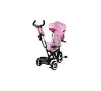 ASTON Tricycle évolutif de 9 mois à 5 ans canne de guidage Rose