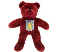 Aston Villa FC - Jouet en peluche, Ours BS3449 (Taille unique) (Rouge Bourgogne)