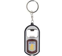 Aston Villa FC - Porte-clés avec décapsuleur Lampe de poche TA13175 (taille unique) (Vin rouge/Bleu)
