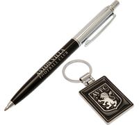 Aston Villa FC - Set de porte-clés TA10342 (taille unique) (Noir/Acier)