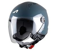 Astone Helmets Casque Jet Mini, Gris foncé, XL