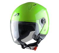 Astone Helmets - MINIJET monocolor - Casque jet - Casque jet urbain - Casque moto et scooter compact - Coque en polycarbonate - Apple