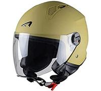 Astone Helmets - MINIJET monocolor - Casque jet - Casque jet urbain - Casque moto et scooter compact - Coque en polycarbonate -Desert S