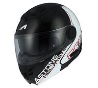Astone Helmets RT800-LINE-RWXL Casque Moto RT 800 Linetek, Rouge/Blanc, Taille XL