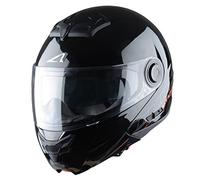 Astone Helmets RT800EX solid Casque Modulable, Noir Brillant, M