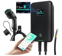 astoneves 32A Wallbox EV 7kW Single Phase Charging Station for Electric Cars with Type 2 Connector for Electric Vehicle Complies wit
