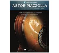 Astor Piazzolla For Solo Classical Guitar: 12 Tangos Presented In Standard Notation For Classical Guitar With Access To Audio Recordings