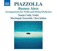 Tomas Cotik – Buenos Aires : Arrangements pour violon et orchestre à cordes – CD – NAXOS