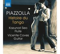 Astor Piazzolla – Histoire du Tango : Oeuvres pour flûte et guitare – CD – NAXOS