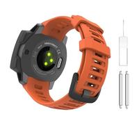 Astorgos 1pack Bracelet de Montre Sportive Compatible avec Garmin Instinct Esports/Solar/Tactical/Tide Military Watch/Instinct 2 Sports GPS, Bracelet de Remplacement, Flamme Rouge