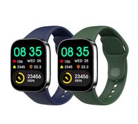 Astorgos 2 Pack Bracelet de Montre Compatible avec Xiaomi Redmi Watch 3 Active Uniquement, Bracelet de Sport de Remplacement en TPU pour Homme Femme